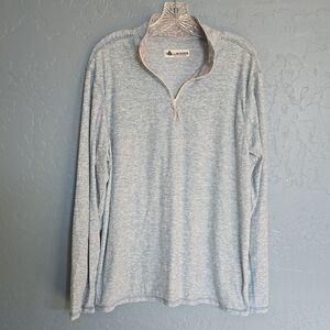 Tallwoods Light Blue Quarter-Zip Pullover